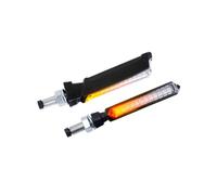 PUIG FLECHAS LED MOD. FINO NEGRO - Lentes TRANSPARENTE y base NEGRO - Homologado