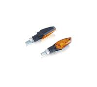 PUIG FLECHAS LED MOD. OJO NEGRO - Base NEGRO y lentes TRANSPARENTE - Homologado