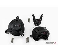 Puig Juego de Cubiertas Protectoras para Motor BMW S1000R/RR/XR C/Negro