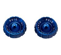 Puig Juego de Tapones Contrapeso de Manillar, Azul
