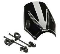 Puig Miniparabrisas cortavientos Puig Mito Negro, incluye juego de fijación