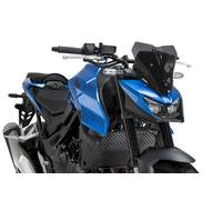 Puig 22423F New Generation Sport deportiva y aerodinámica en acrílico de 3 mm con diseño elevado que mejora protección y mantiene amplia visibilidad, Ahumado Oscuro