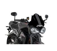 Puig New Generation Sport para Triumph SPEED TRIPLE 1050 S, entre otros Negro
