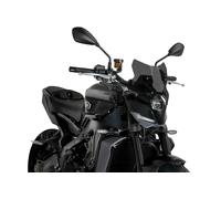 Puig 22077F Carenabris New Generation Sport para Yamaha MT-09 2024 y Yamaha MT-09 SP 2024 - Diseño Aerodinámico y Estilo Deportivo, Ahumado Oscuro