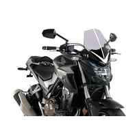 Puig 3657H New Generation Touring PMMA Touring 4 mm, Ahumado