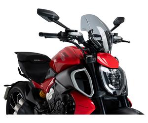 Puig Parabrisas Puig para motos naked Diavel V4 25- ligeramente tintado