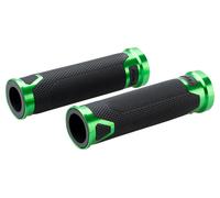 Puig Puños Revving, negro 22 mm, verde, par