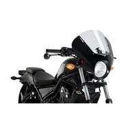 PUIG SEMICARENADO DARK NIGHT PARA HONDA CMX500 REBEL 17-19 AHUMADO - COD. 21100H