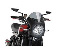 Puig Semicarenado Retro Carcasa Negra 9595H para Kawasaki Z900RS 18'-19'