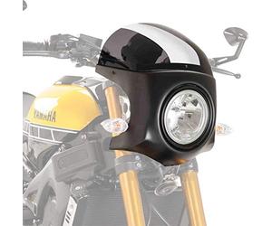 Puig Semicarenado Retro Carcasa Negro Mate 9554F