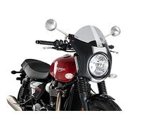 Puig Semicarenado Retro Carcasa Símil Carbono 9515H