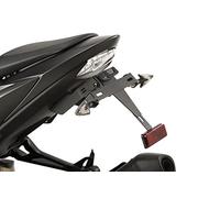 Puig Soporte Portamatrículas Puig 9422N Negro para Suzuki GSX-S750 17'-18', Suzuki GSX-S1000 15'-18', Suzuki GSX-S1000F 15'-18', Negro, Suzuki