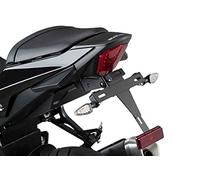 Puig Soporte Portamatrículas Puig 9523N Negro para Suzuki GSX-R250 17'-18', Negro, Suzuki