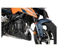 Puig Spoiler delantero con ABE 125 DUKE, negro mate