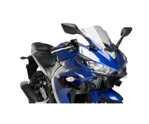 PUIG SPOILER LATERALE DOWNFORCE SPORT YAMAHA YZF-R3 17-18 NERO
