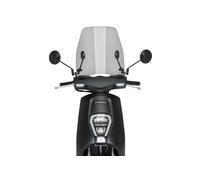 Puig 22155H Urban carenabris para scooter de mayor altura con protección aerodinámica optimizada para uso urbano, Ahumado
