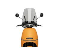 Puig 22088H Urban carenabris para Scooter de Mayor Altura con protección aerodinámica optimizada para Uso Urbano, Ahumado
