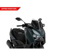 Puig 21744H Pantalla V-Tech Line Sport Sport y aerodinámico en PMMA de 4 mm con diseño V-Tech Que Mejora Estabilidad y Reduce turbulencias, Ahumado