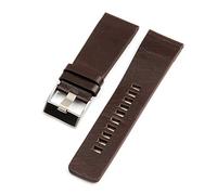 PUJIANA Correa de reloj de Metal, correa de reloj inteligente, reloj, correa de muñeca, correas de reloj de cuero genuino, correas de reloj de pulsera for hombre(Black,26mm)
