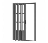 pujindu Puerta Acordeón para Interiores, Puertas Plegables Correderas para Armario con Tirador para Armario O Baño(24x55in)