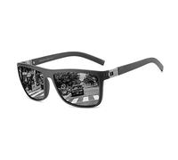 PUKCLAR Gafas de Sol Polarizadas Hombre UV405 Protección Total | Cristales Espejo Anti-Reflejantes | Montura Ligera y Flexible Schockflex | Diseño Moderno Unisex para Conducir, Pescar