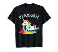 Pukicorn Vómito de Unicornios Vómito de Arco Iris Camiseta