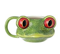 Taza Cerámica con Forma de Rana Árbol Unbranded Multicolor - Nueva
