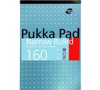PUKKA A4 REF PAD 160P NARROW RULED 6253