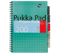 Pukka - Cuaderno de proyectos (A4, metalizado)