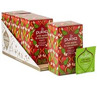 Pukka Infusion Bio Pomme Sauvage Infusion Biologique et Ayurvédique, Issue du Commerce Equitable 80 Sachets (Lot de 4x20 Sachets)