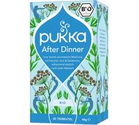 Pukka Infusión Herbal Bio After Dinner - 20 bolsitas de té Pukka