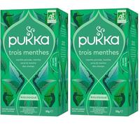 Pukka Infusion Tres Mentas 20 Bl Bio - 100 g (Paquete de 2)