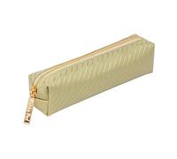 Pukka Pad Estuche Verde de Piel sintética con Cremallera, Green, 7.9" H x 17.7" W x 2" D, Estuche de Piel sintética con Cremallera