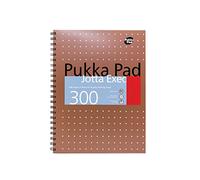 Pukka Pad Jotta Cahier-Exec-Bloc-notes A4 à spirales 300 feuilles de 80 g/m ² 1 x 1