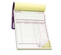 Pukka Pad - Libro de facturas duplicado de 137 x 203 mm, libros de facturas autoduplicables con 50 juegos numerados, bloc de facturas personalizado para pequeñas empresas, autónomos, libro de recibos