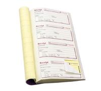 Pukka Pad - Libro de recibos con duplicado (140 x 276 mm, 5 unidades, en inglés)