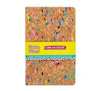 Pukka Pad, Pukka Planet - Cuaderno A5 con forro de corcho y tapa blanda, diario con 160 páginas, 80 hojas recicladas FSC, 8 mm, papel de 80 g/m² para el hogar, la escuela y la oficina, 21,5 x 13,4 cm