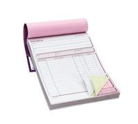 Pukka Pads - Lote de 5 cuadernos de Facture triplicado (autocopiants 203 x 137 mm