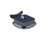 PUKOKO Placa de Liberación Rápida Anti-Sesgo con Tornillos de 1/4" 3/8", Compatible con los Tamaños Estándar Arca Swiss, Adecuada para la Mayoría de Las Cámaras DSLR