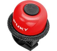 Timbre giratorio rojo para bicicleta sin pedales y patinete | PUKY