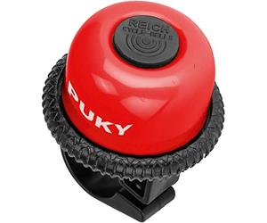 PUKY G18 & G20 - Campana giratoria para niños, diámetro de 18 y 20 mm | Timbre de tono claro para ruedas y scooters. Timbre de bicicleta infantil suave con recubrimiento de polvo resistente