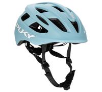 PUKY Casco S Azul | Casco de Bicicleta Infantil 48-55 cm | Peso Ligero 220 g | Máxima protección y ventilación | Visibilidad 360° Mediante módulo de luz | Ideal para Seguridad y Comodidad en la