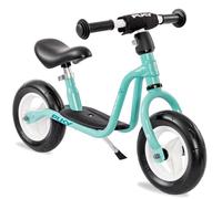 PUKY LR M Aqua Green - Bicicleta de equilibrio a partir de 2 años, juguete para niños a partir de 2 años, scooter infantil con estribo, bicicleta de equilibrio con empuñaduras de seguridad en manillar