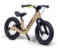 PUKY Next 12" Sand/Black | Bicicleta ajustable de 2 a 6 años | Bicicleta infantil a partir de 2 años | Bicicleta andadora con freno y asas de manillar de seguridad | Balance Bike | Tecnología FlipChip