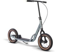 PUKY Patinete infantil R07 L Ash Blue | Patinete para niños de 4 años con neumáticos de aire y freno en V | Manillar de altura ajustable y plataforma antideslizante | Patinete | Patinete con ruedas
