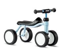 PUKY PUKYLINO Retro Blue | Coche antideslizante de interior para niños a partir de 1 año | Andador | Juguete para bebé | Asiento ergonómico, asas de manillar de seguridad y acolchado para manillar |