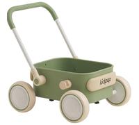 PULA - Andador de empuje para bebé con ruedas para niños pequeños, juguetes de bebé de 6 a 12 meses, regalos de cumpleaños de 1 año, para interiores y exteriores (verde)