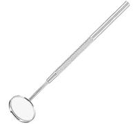 PULABO - Juego de 3 espejos bucales con sondas dentales, pinzas de acero inoxidable, para el cuidado bucal y la limpieza dental, placa de sarro duradero
