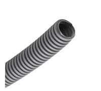 PULaif Conducto Flexible para Cables, Los PP aislaron el Tubo Corrugado ignífugo del Cable 10 Metros de tamaños múltiples Multicolores(Grijs,AD 13 x ID 10mm)