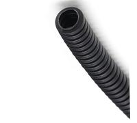 PULaif Conducto Flexible para Cables, Tubo Corrugado PP Negro 7.5mm-34.5mm(28.5mmx23mmx5meter)